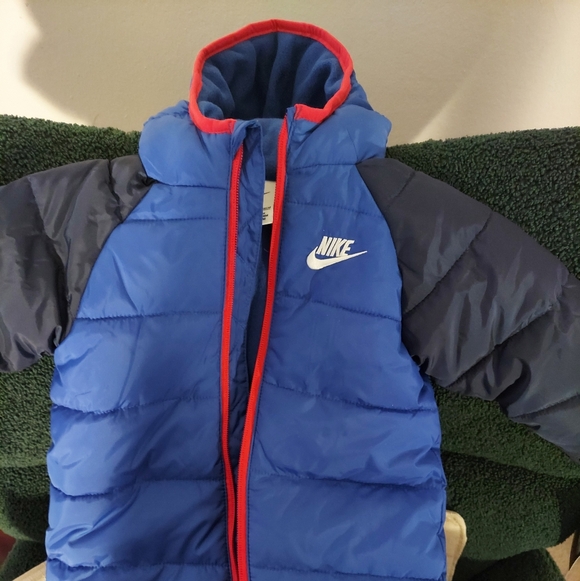 Nike Other - Nike Kids Puffer Jacket in Blue and Navy